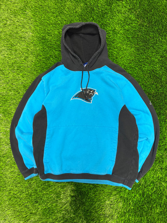 00s Carolina Panthers Reebok Two Tone Hoodie (M)