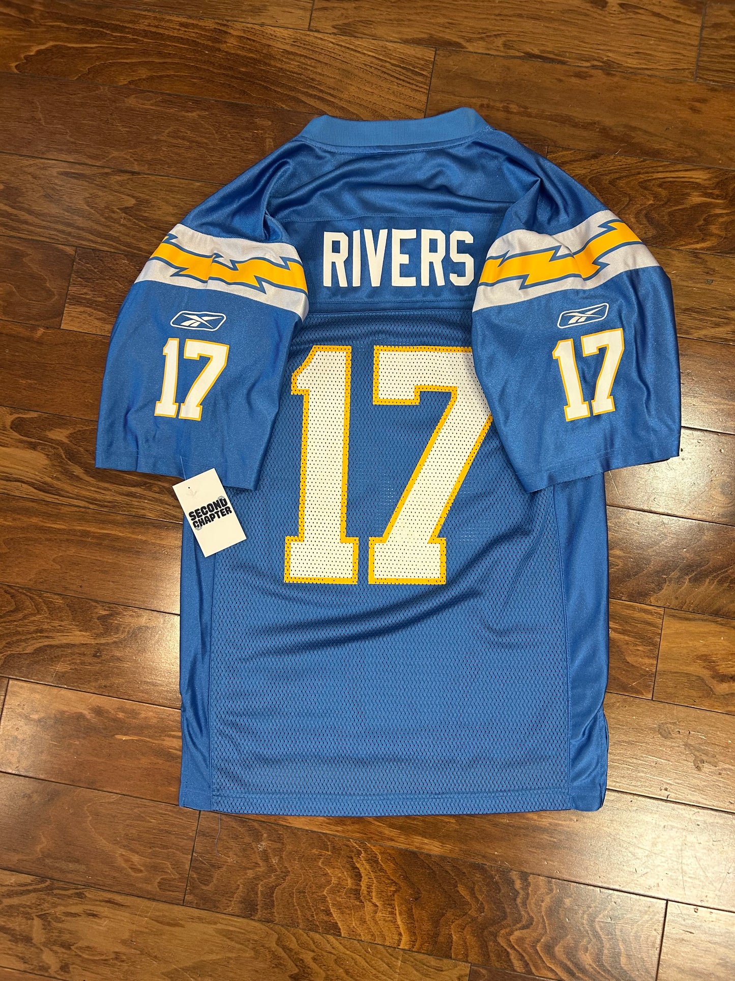 00s San Diego Chargers Phillip Rivers Reebok Football Jersey (S)