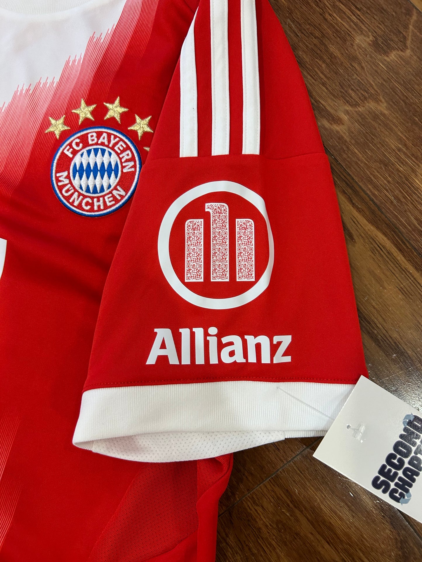 FC Bayern Munchen Deadstock Adidas Home Soccer Jersey 2024-25 Kit (M)