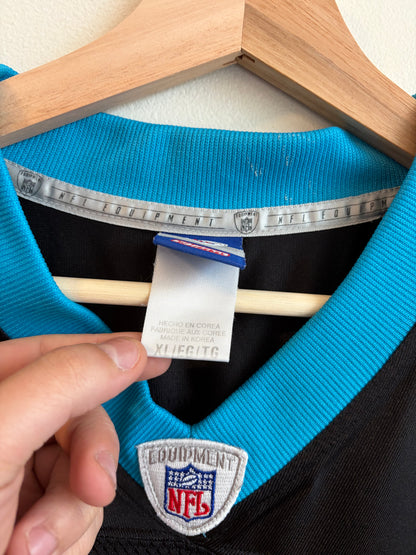 00s Carolina Panthers Dan Morgan Reebok Home Jersey (XL)
