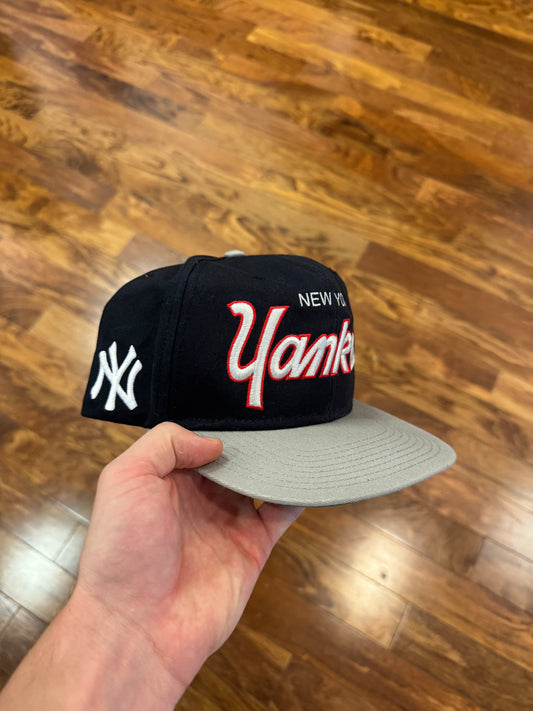 00s New York Yankees Sport Specialties Spell Out Hat (OS)