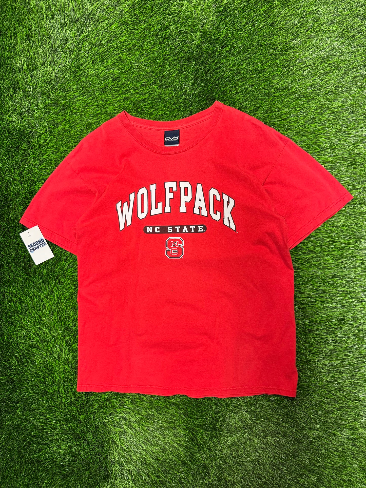 00s NC State University (NCSU) Essential Wolfpack Tee (L)