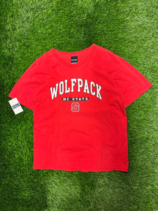 00s NC State University (NCSU) Essential Wolfpack Tee (L)