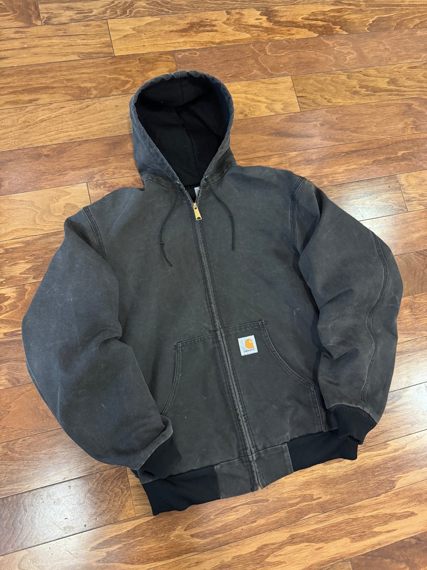 00s Carhartt Faded Black Vintage Jacket (LT)