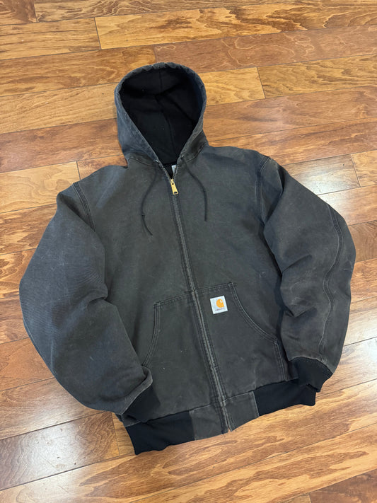 00s Carhartt Faded Black Vintage Jacket (LT)