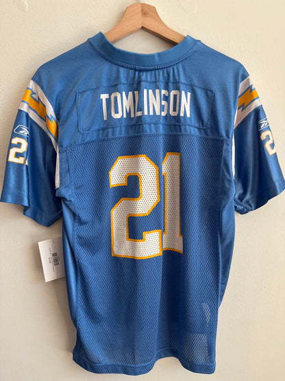 00s San Diego Chargers LaDainian Tomlinson Powder Blue Jersey (Youth L)