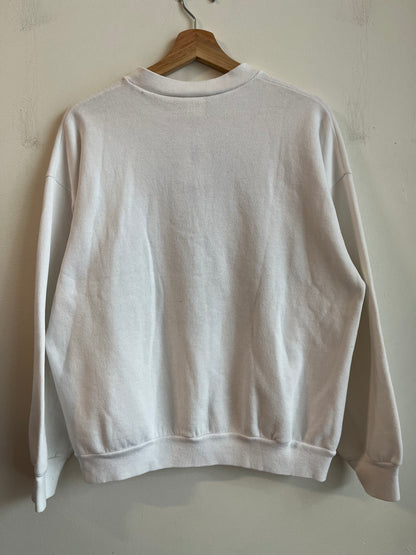 90s Charlotte Hornets Spell Out Essential Crewneck (L)