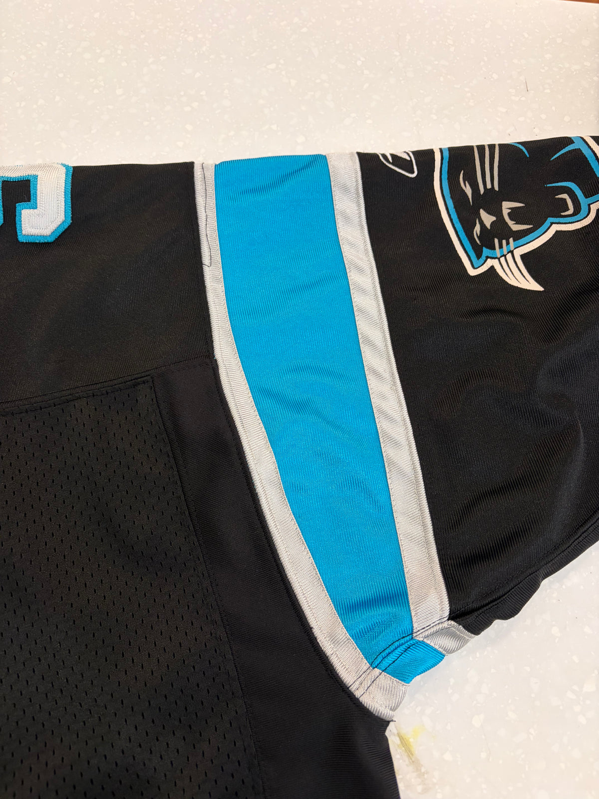 00s Carolina Panthers Julius Peppers Stitched Home Jersey (XXL)