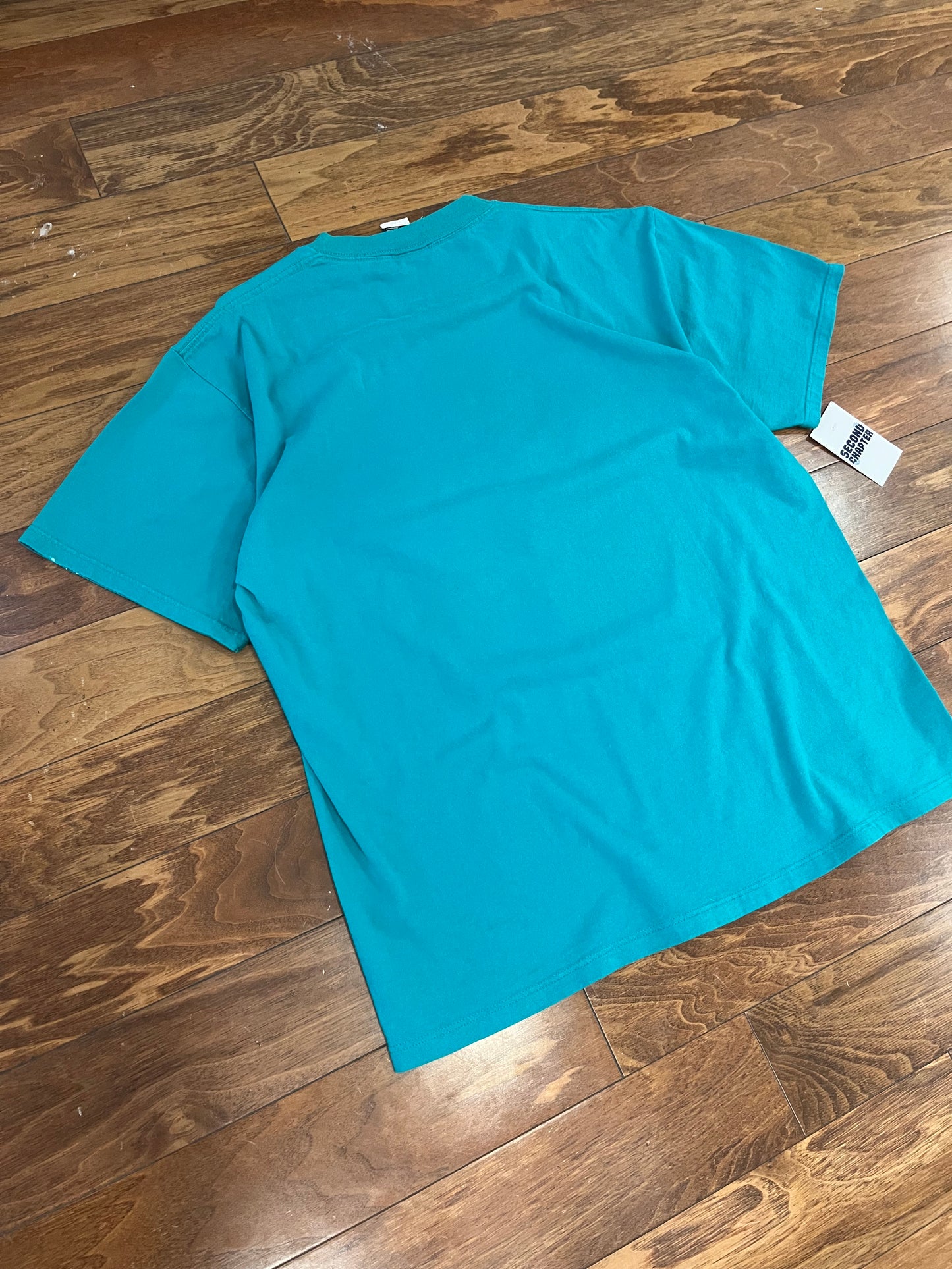90s Mickey Mouse Disney Teal Tee (XL)