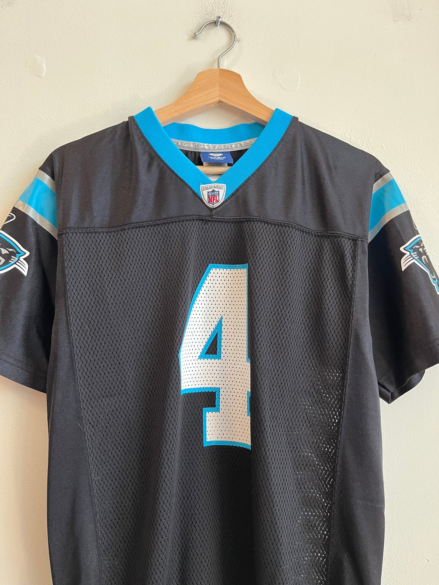 2010s Carolina Panthers NFL Reebok John Kasay Jersey (Youth L)