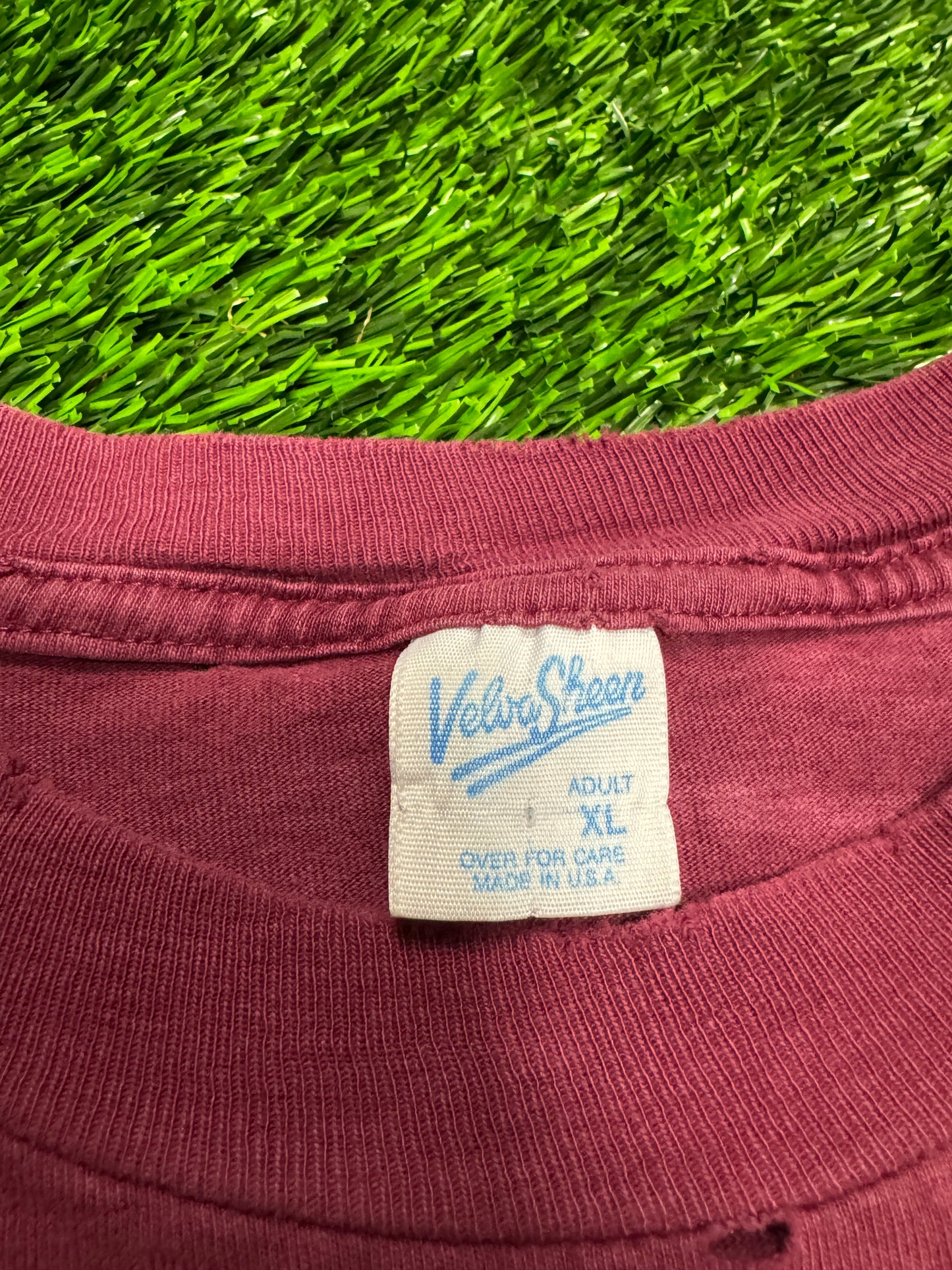 1995 UMASS Minutemen Vintage Distressed Tee (XL)