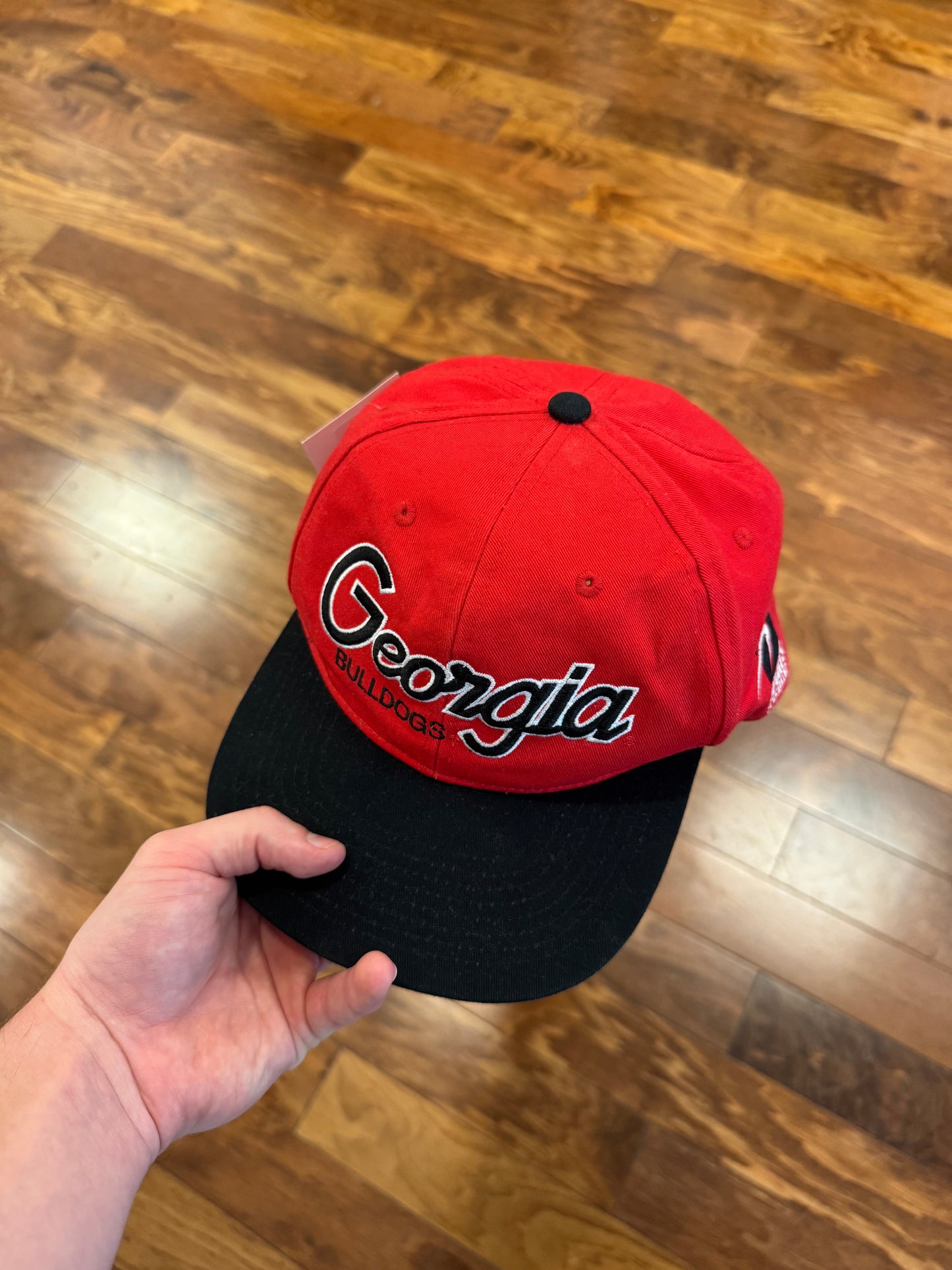 00s Georgia Bulldogs Sports Specialties Script Hat (OS)