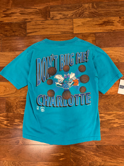 90s Charlotte Hornets "Don't Bug Me" Breakthrough Tee (M)