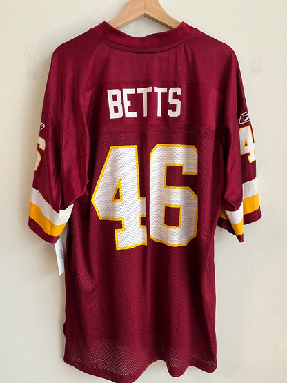 2010s Washington Redskins Betts #46 Home Jersey (L)