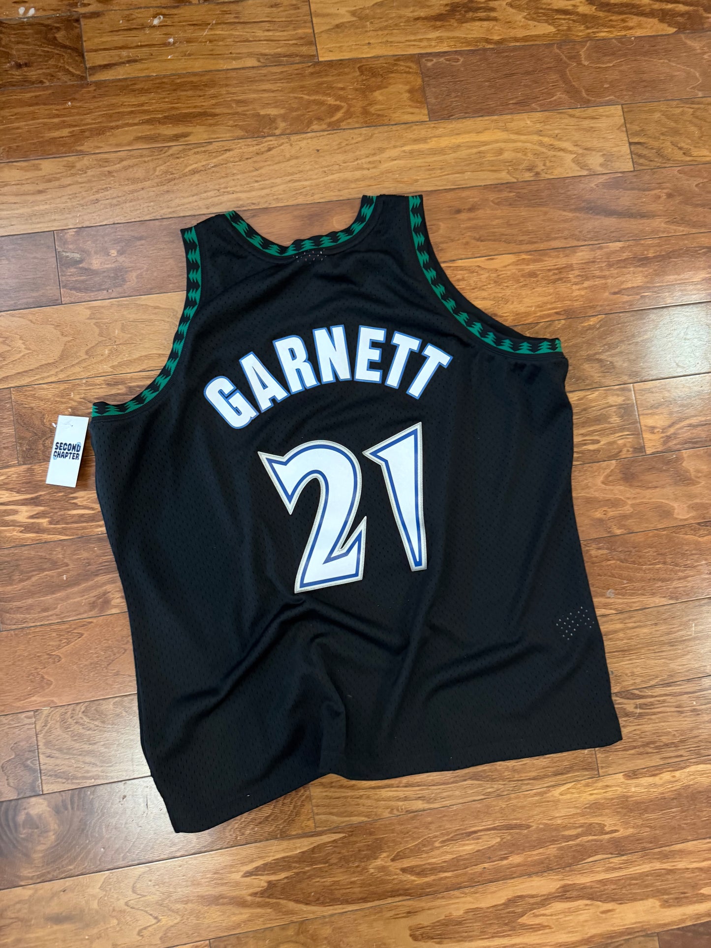 Timberwolves Garnett Mitchell & Ness Jersey (XXL)