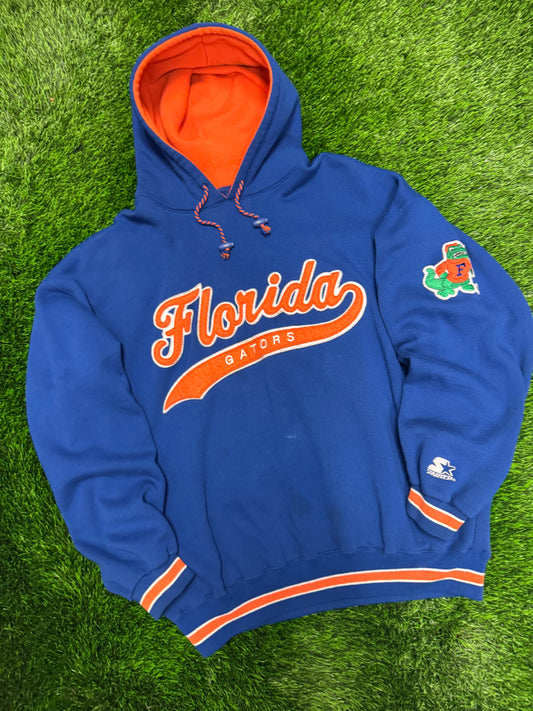 90s University of Florida (UF) Gators Starter Hoodie (XL)