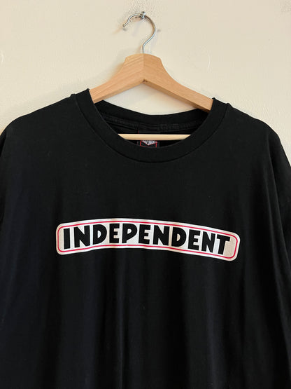 2000s Independent Skate Black Tee (XL)