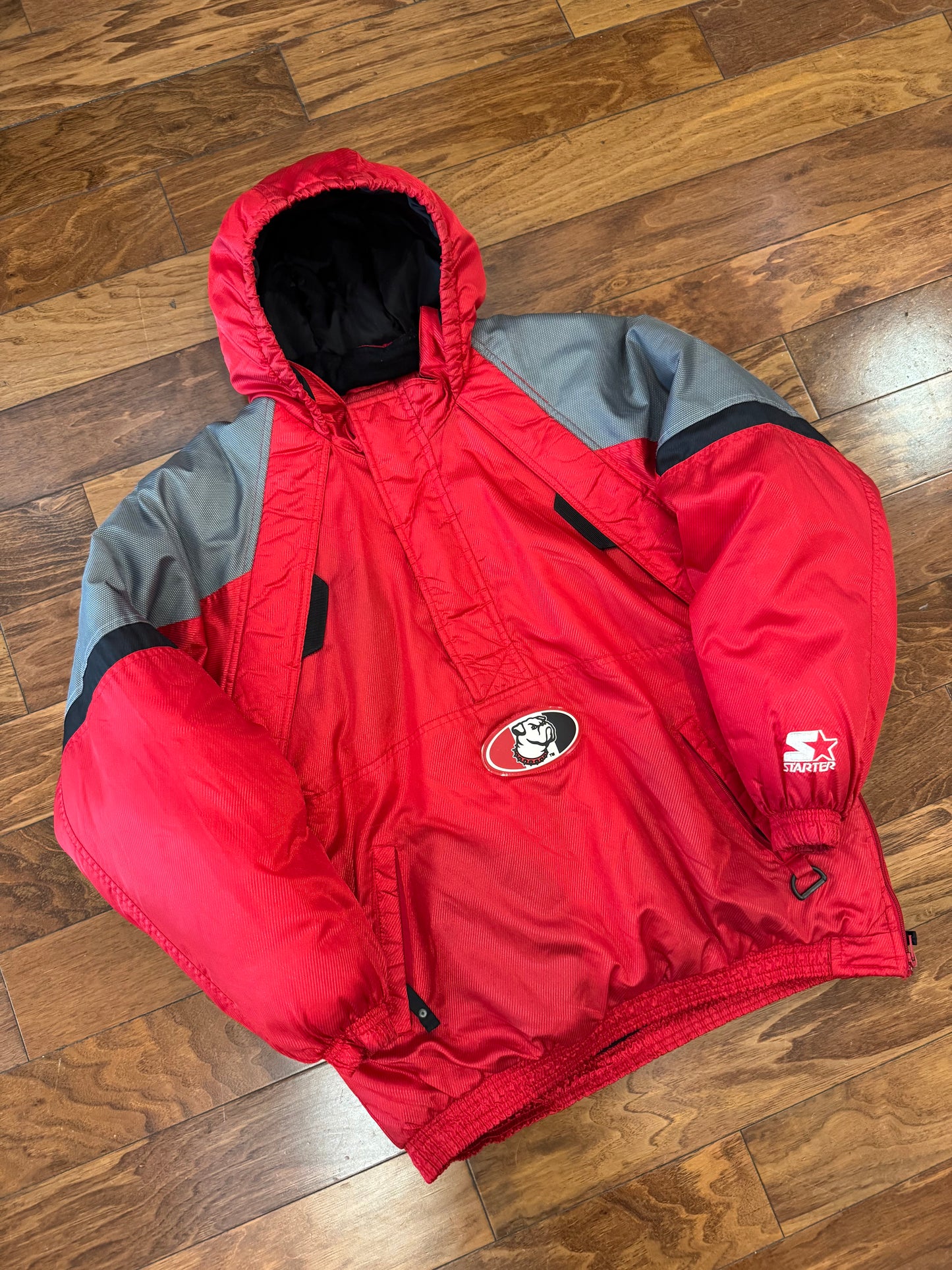 90s Georgia Bulldogs Vintage Starter Puffer Jacket (XL)