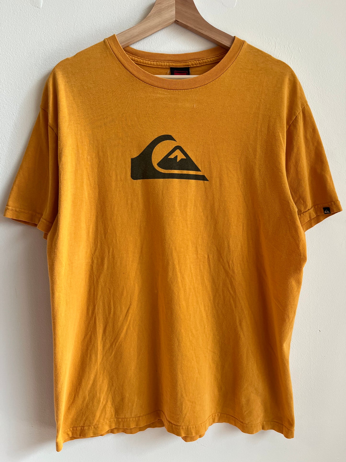 00s Quiksilver Yellow Surf Shirt (L)