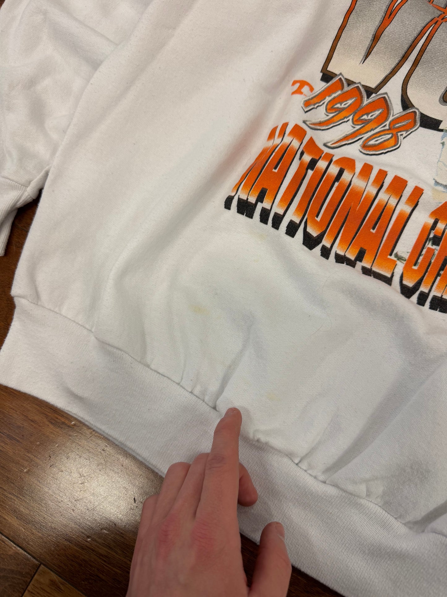 1998 Tennessee Football Champions Graphic Crewneck (XXL)