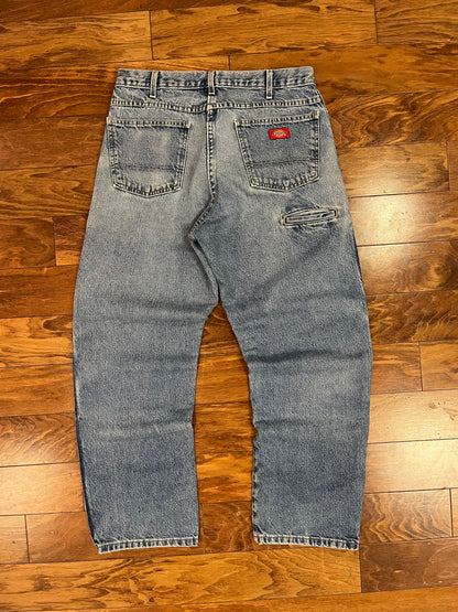 2017 Dickies Double Knee Jeans (33 x 30)
