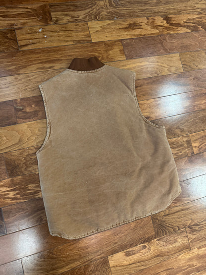 2006 Carhartt Insulated Brown Vest (L)