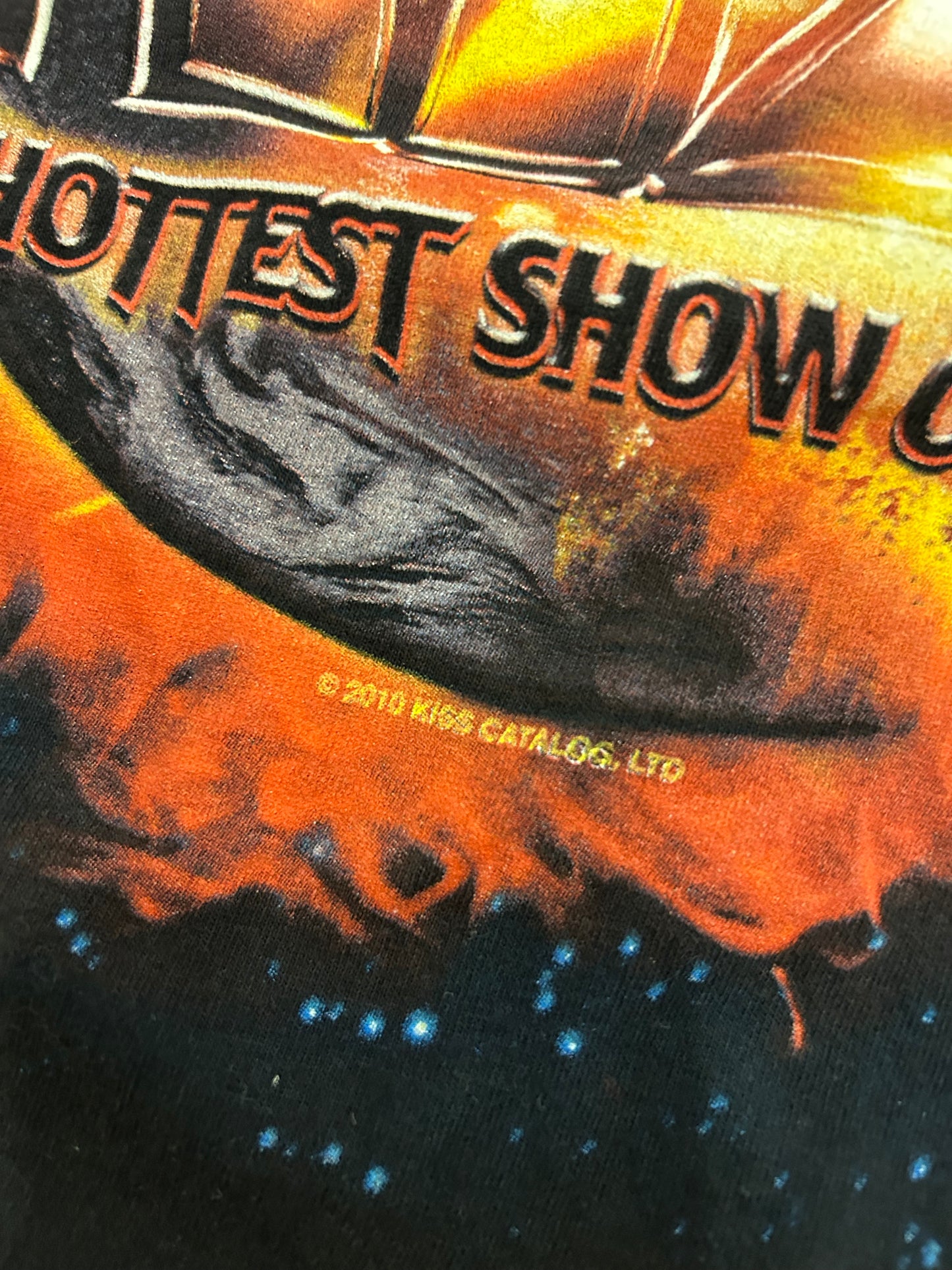 2010 Kiss Rock Band Music Tour Tee (XL)