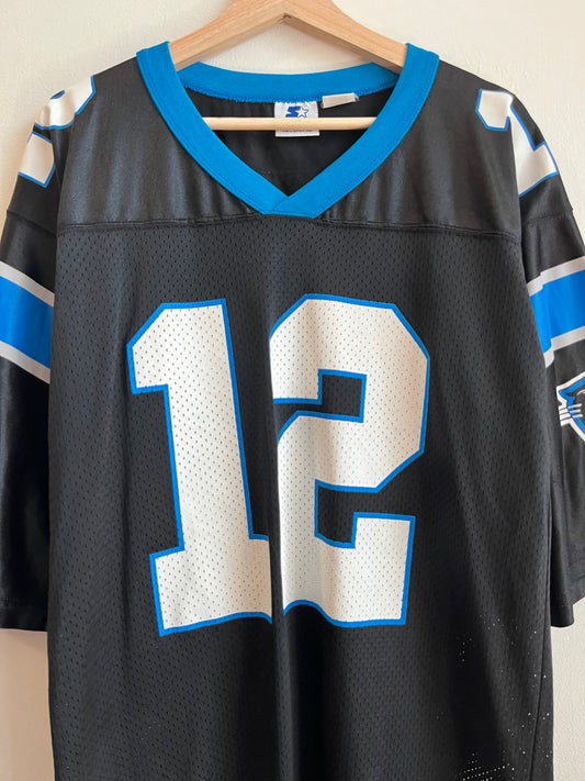 1995 Carolina Panthers Kerry Collins Starter Jersey (L)