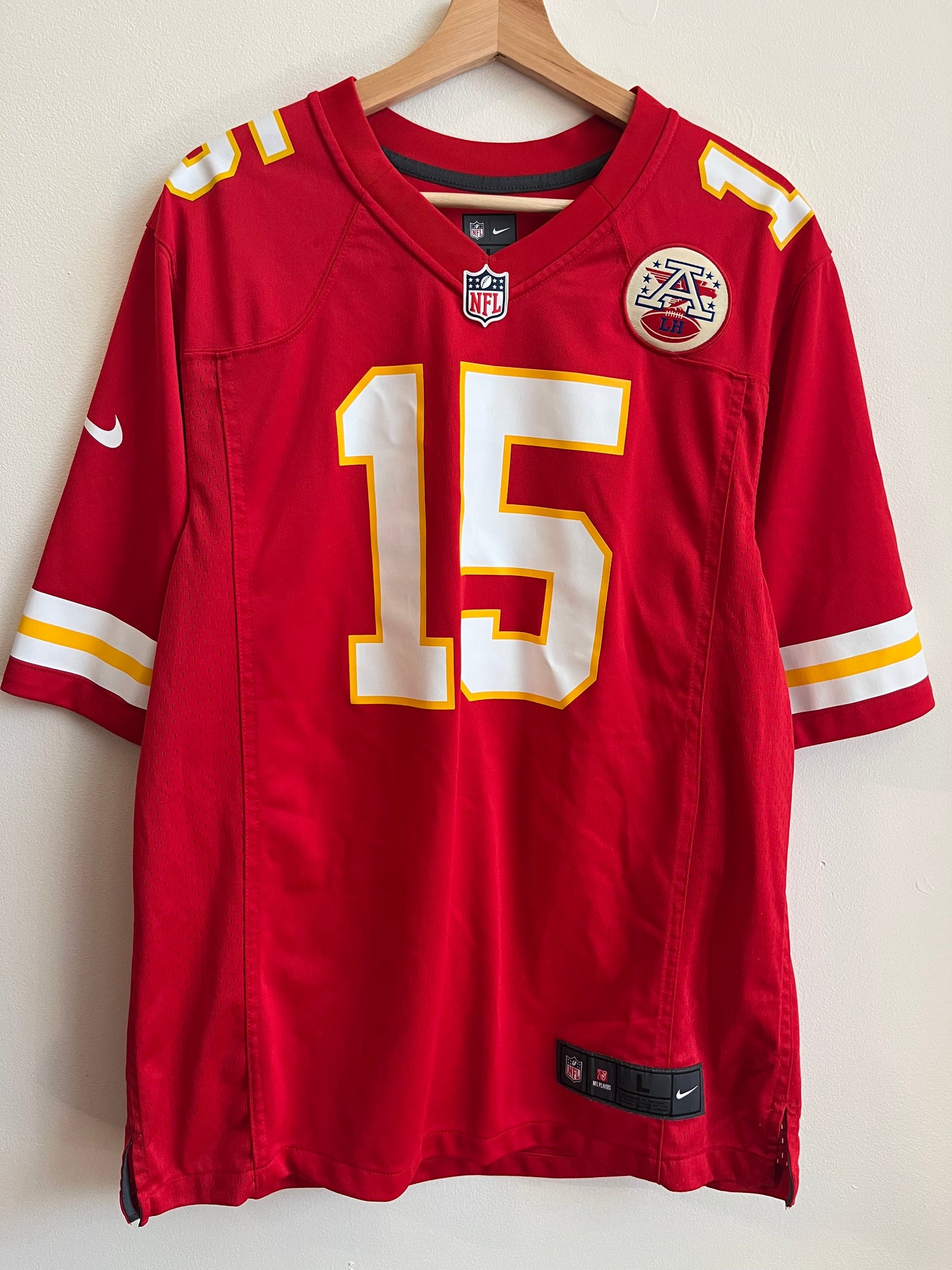 2021 Kansas City Chiefs Patrick Mahomes Nike Jersey (L)