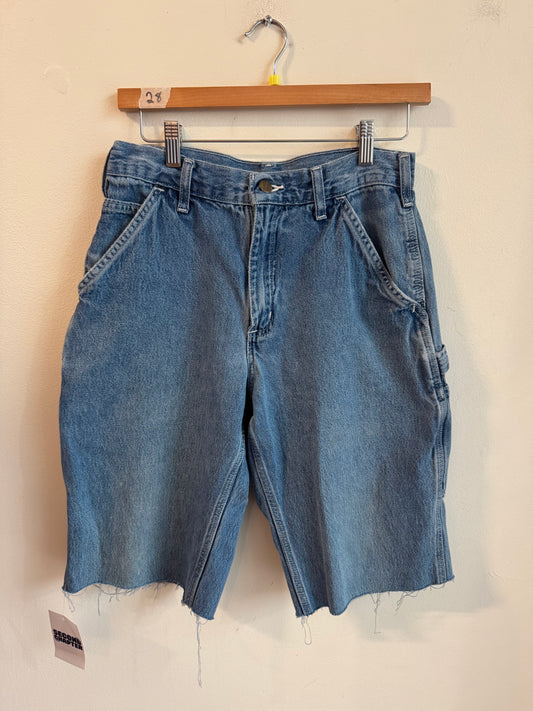 00s Carhartt Faded Carpenter Shorts (28)