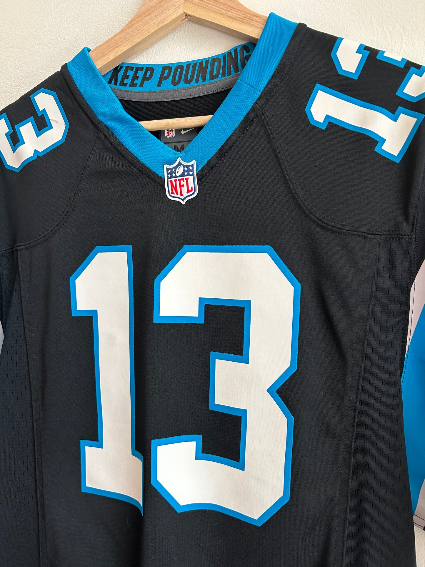 2010s Carolina Panthers Kelvin Benjamin Nike Jersey (M)