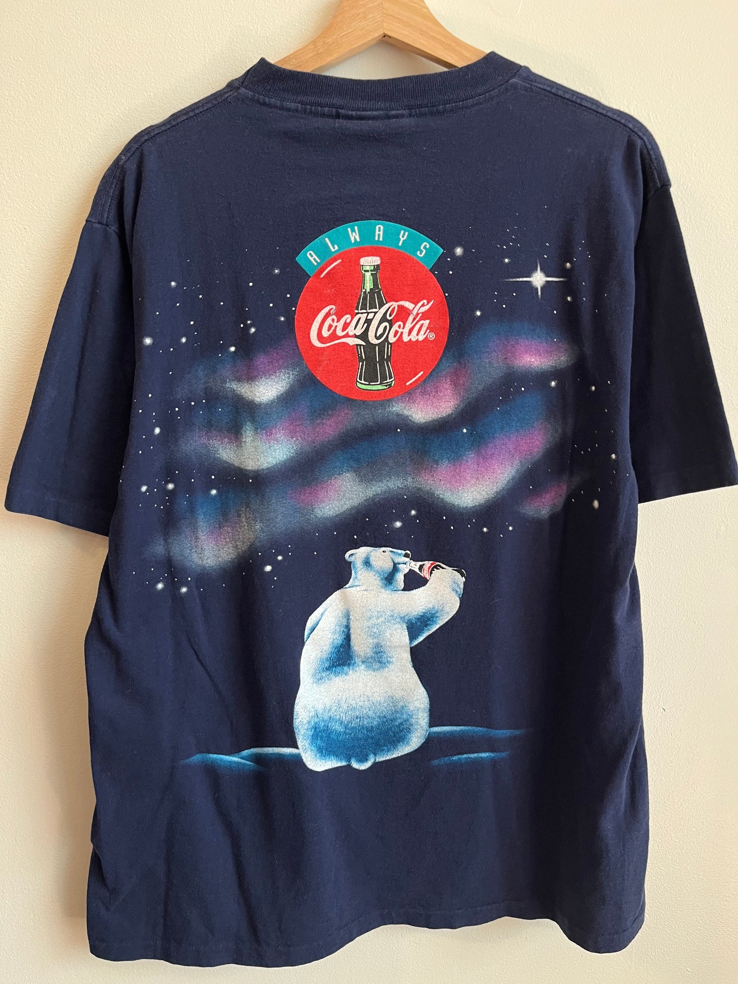 1994 Coca Cola Polar Bears Vintage Promo Tee (XL)