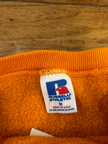 90s University of Tennessee Spell Out Russell Crewneck (M)