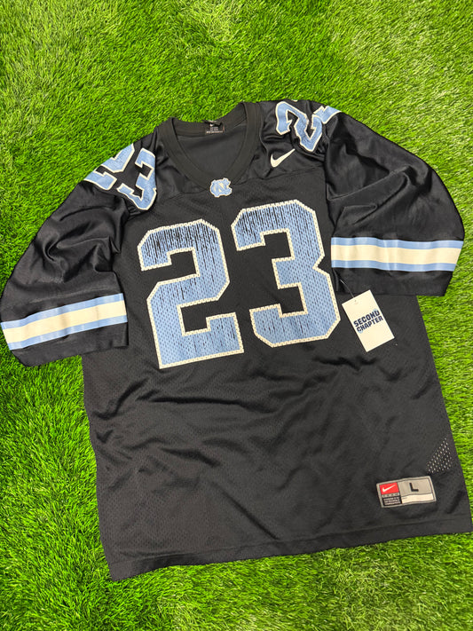 00s University of North Carolina (UNC) Vintage Nike Football Jersey (L)