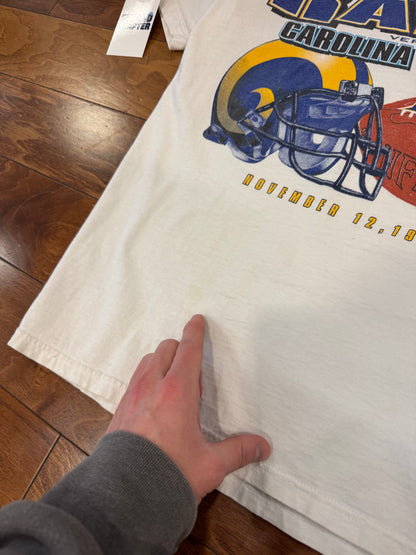1995 Rams v Panthers Inaugural Game Tee (L)