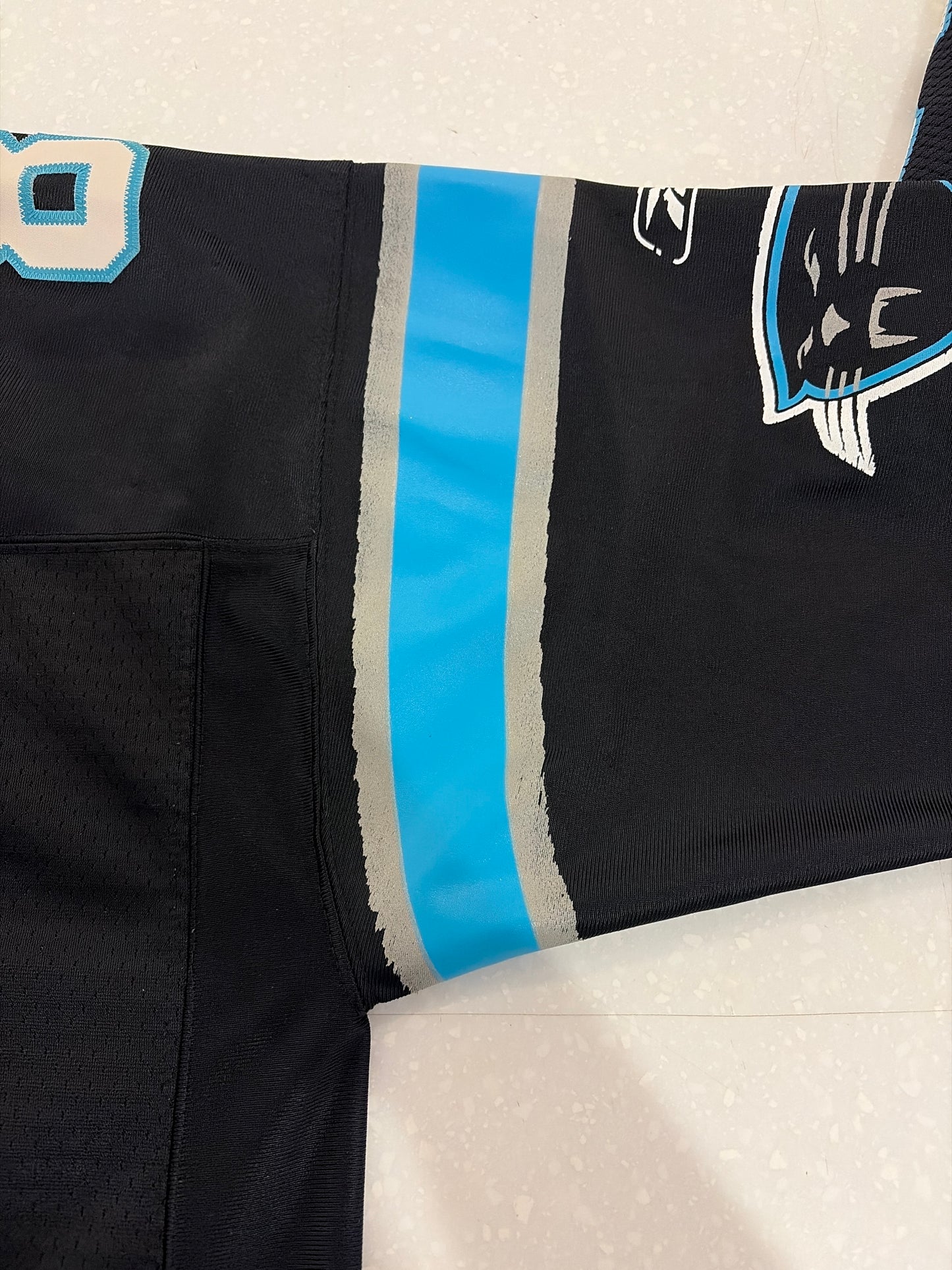 00s Carolina Panthers Steve Smith Stitched Reebok Jersey (XXL)