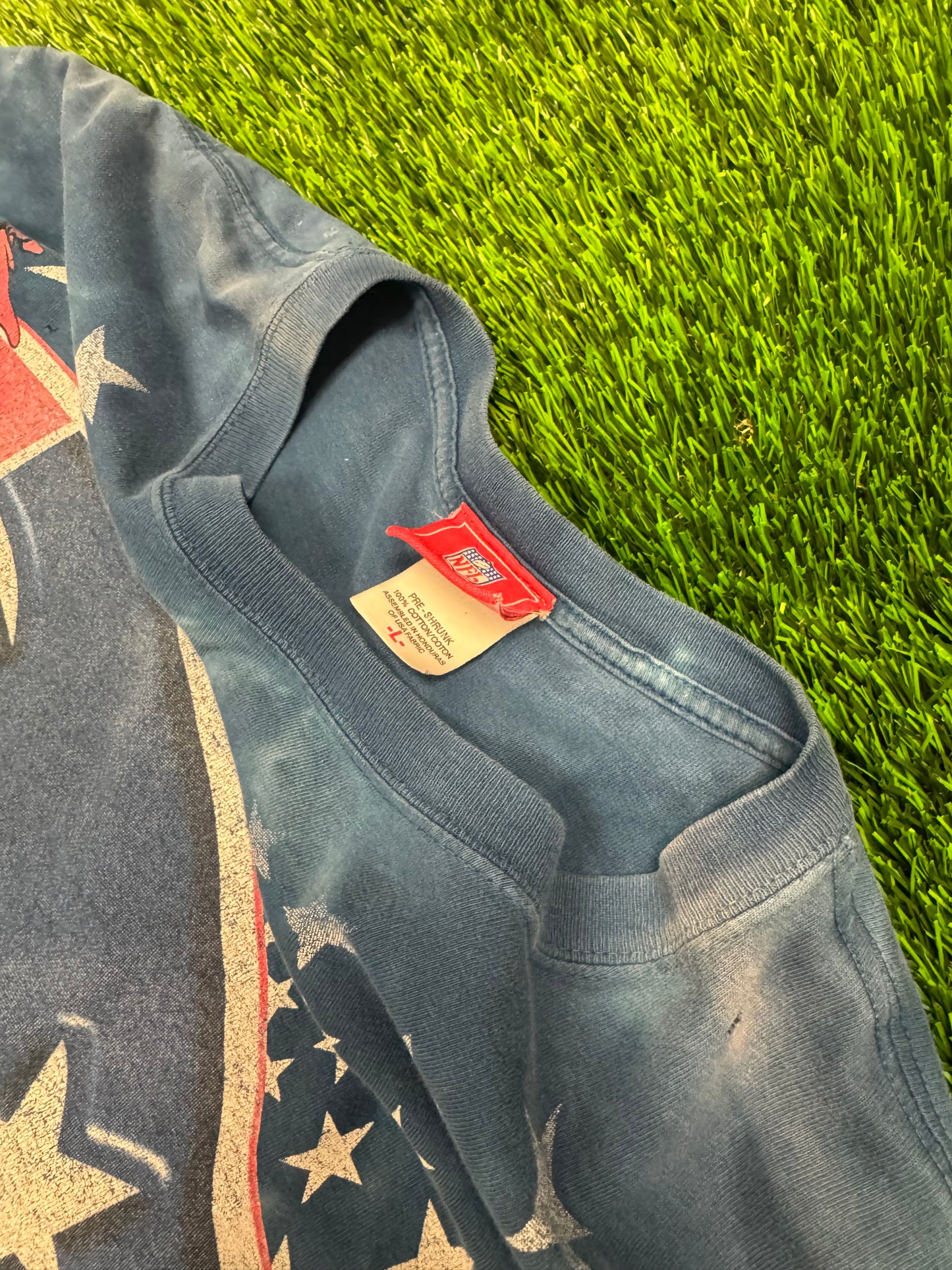 00s New England Patriots NFL Tie Dye Tee (L)