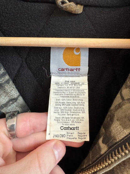 2005 Carhartt Realtree Camo J143 Rare Jacket (S)
