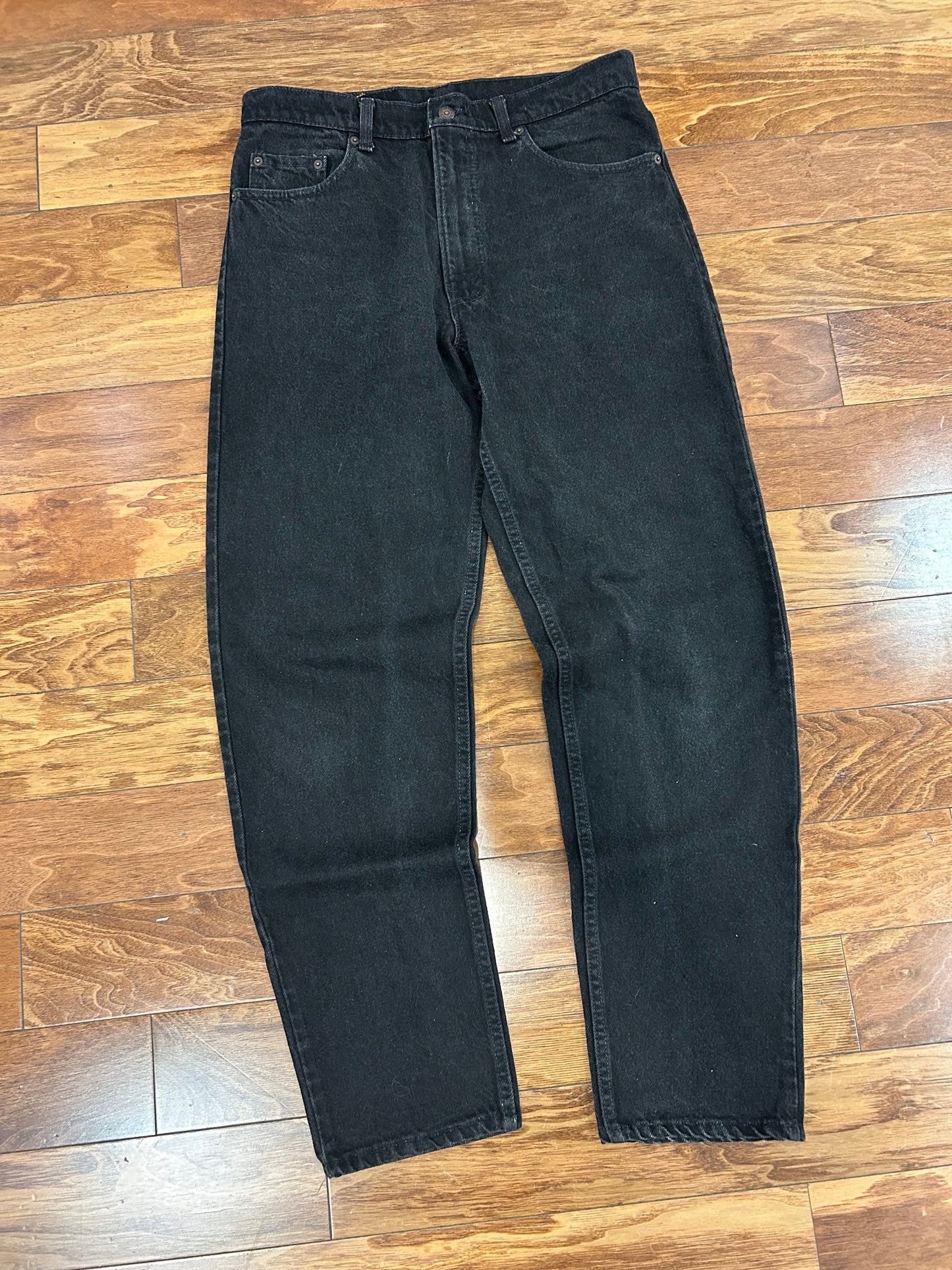 1992 Levi's 550 Premium XX Black Jeans (34 x 32)