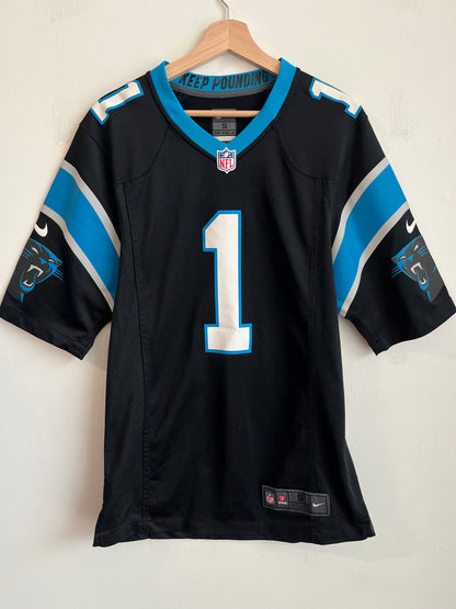 2010s Carolina Panthers Cam Newton Nike Home Jersey (S)
