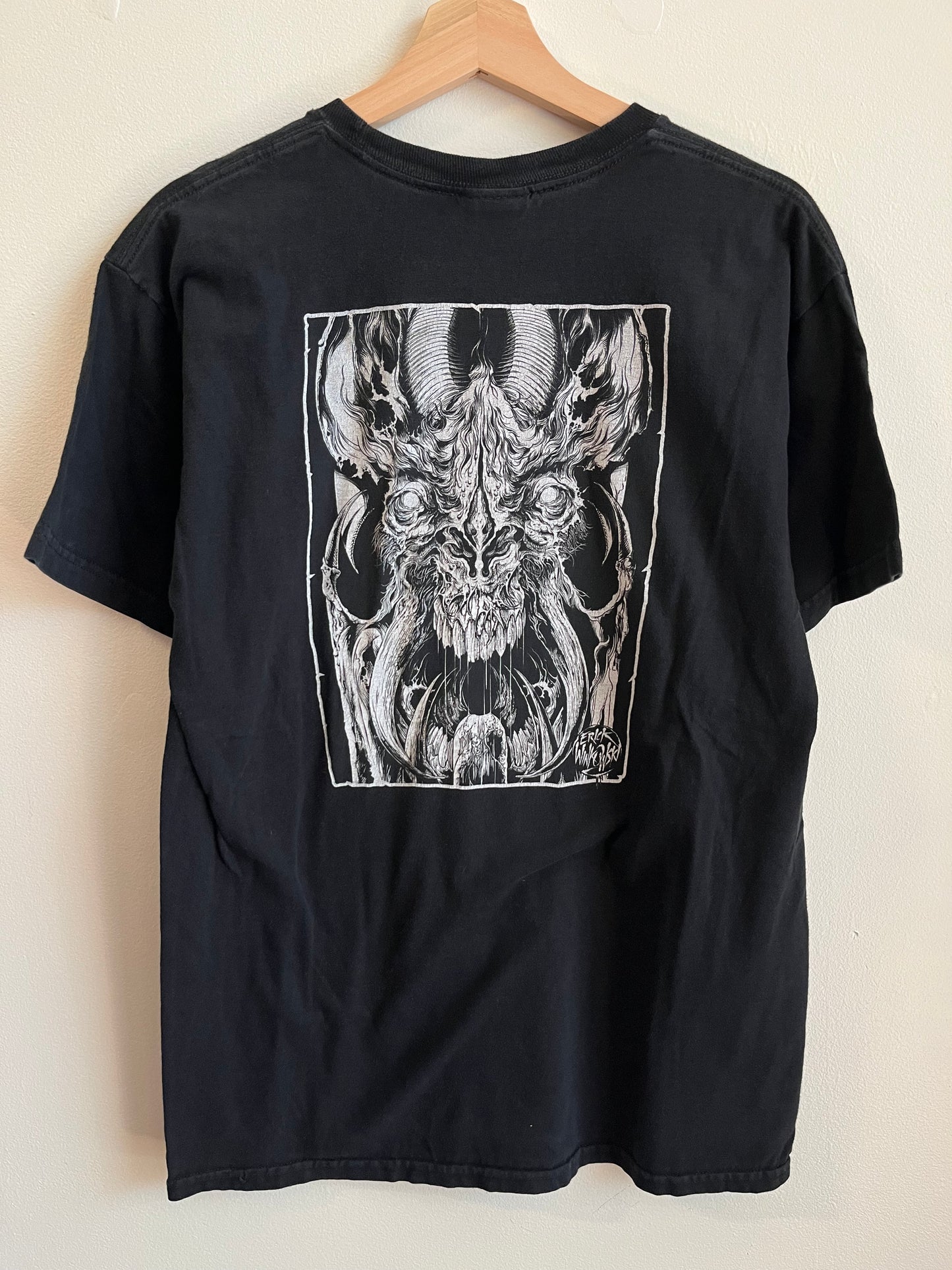 00s Santa Cruz NHS Winkowski Primeval Skate Tee (M)