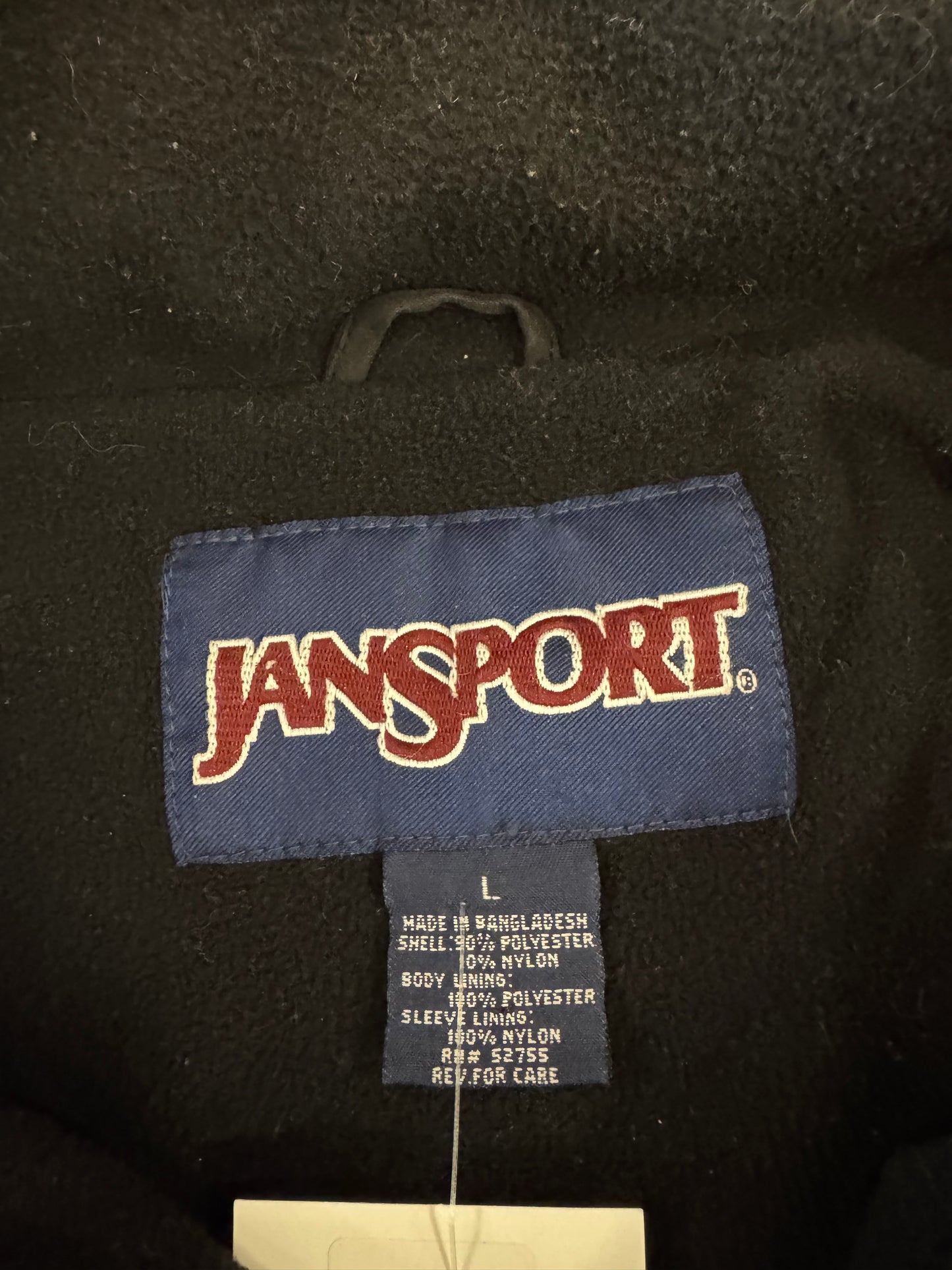 00s Alabama Crimson Tide Jansport Black Vintage Jacket (L)