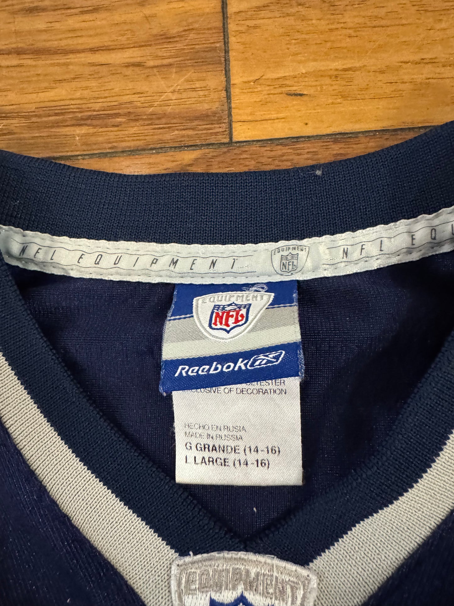 00s New England Patriots Tom Brady #12 Jersey (Youth L)