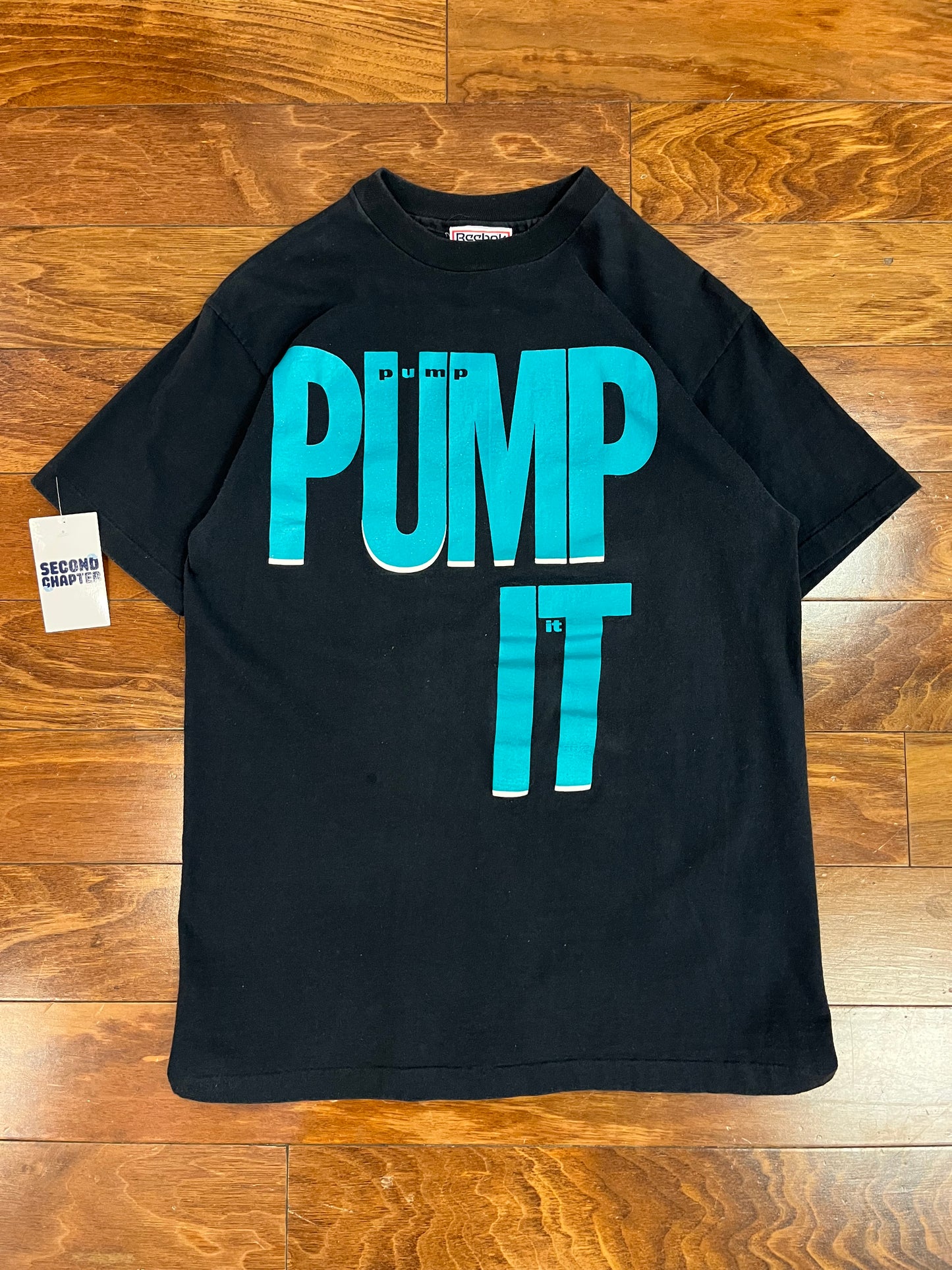 90s Reebok Sport Pump It Tee (L)