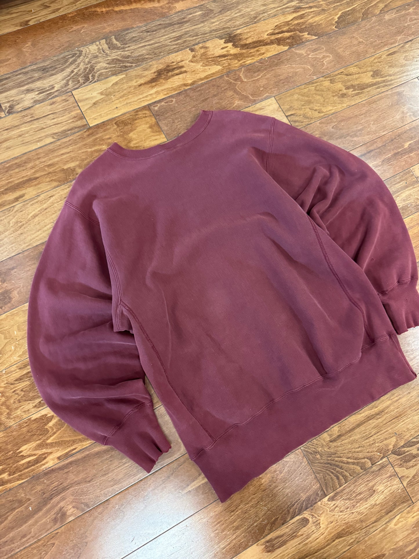 90s Queens College Champion Reverse Weave Crewneck (XL)