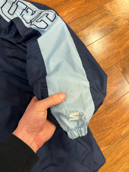 00s UNC Tar Heels Starter Button Down Windbreaker (L)