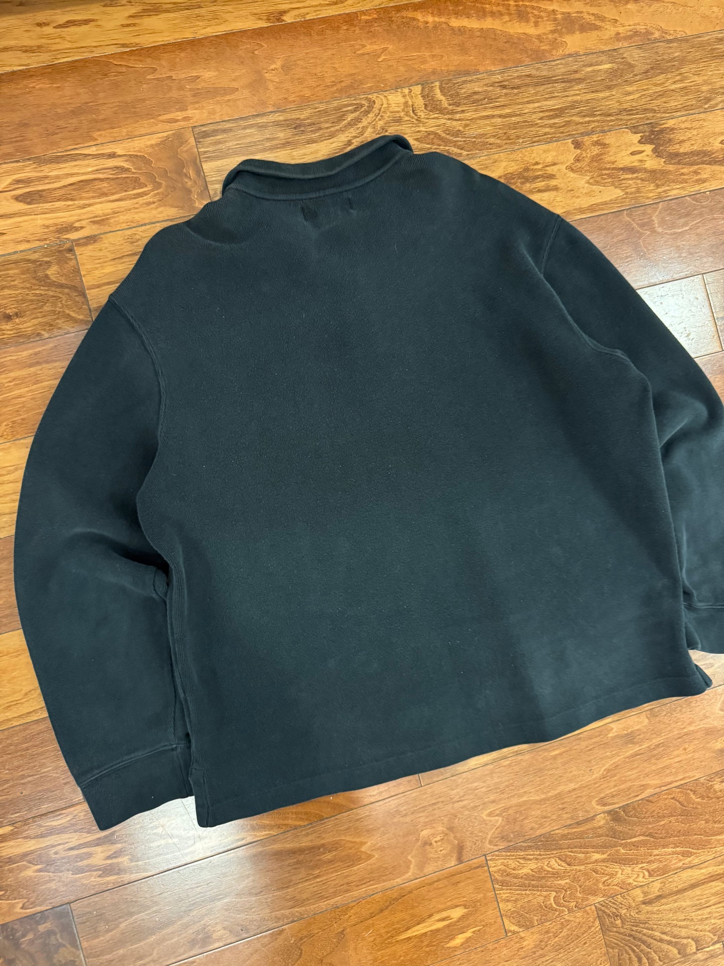 90s Polo Ralph Lauren Quarter Zip Sweater (XL)