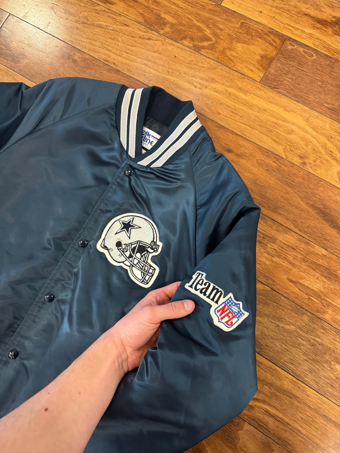 90s Dallas Cowboys Chalk Line Jacket (L)