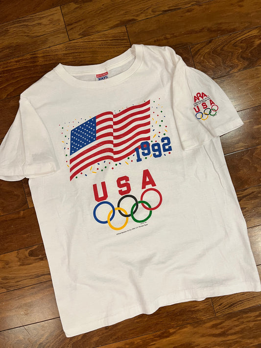 1992 USA Olympics Vintage Tee (L)