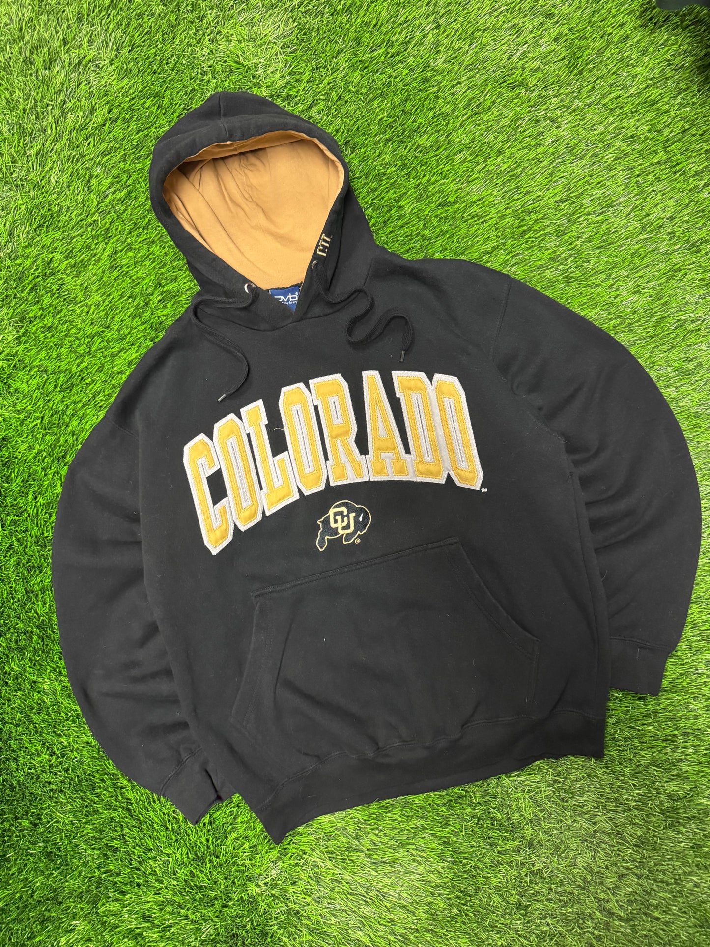 Y2K Colorado University Embroidered OVB Hoodie (S)